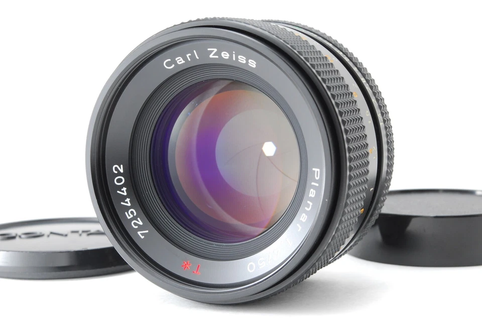 【MINT】Contax Carl Zeiss Planar 50mm f/1.4 T* MMJ CY Mount Lens - Image 4 of 4