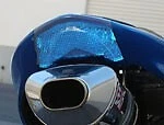 05-06 ZX6RR 636, 06-07 ZX10R LED AZUL lanterna traseira sinais integrados - Imagem 4 de 4