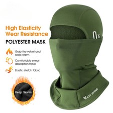 Cycling Cap Bike Full Face Mask Warm Fleece Balaclava Men Women Running Hiking