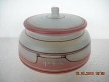 SCATOLA DIPINTA A MANO FIRMATA CM 15x11 DERUTA ANNI '90