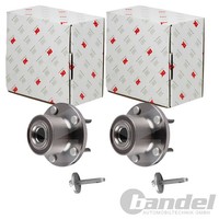 2X Nk RADLAGER-SATZ Vorne Passend FÜR Ford Focus Mondeo Links+Rechts | 752543