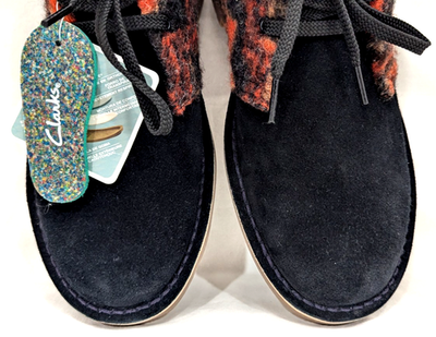 CLARKS Bushacre 3 Chukka Boots AZTEC Wool Suede Men display picture 3