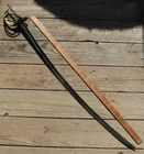 Civil War Era Model 1840 CLAUBERG SOLINGEN Sword Blade & Brass Guard Only