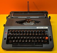Vintage typewriter Hebros 1300 T / Video /French keyboard thumbnail