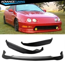 For 98-01 Acura Integra Hatchback Type R Style Front Bumper Lip Side Apron Spats