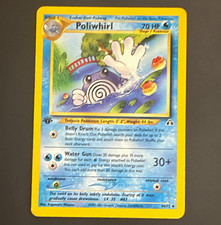 Poliwhirl Neo Discovery 44/75 Regular 1st Ed Stage 1 70 HP 2001