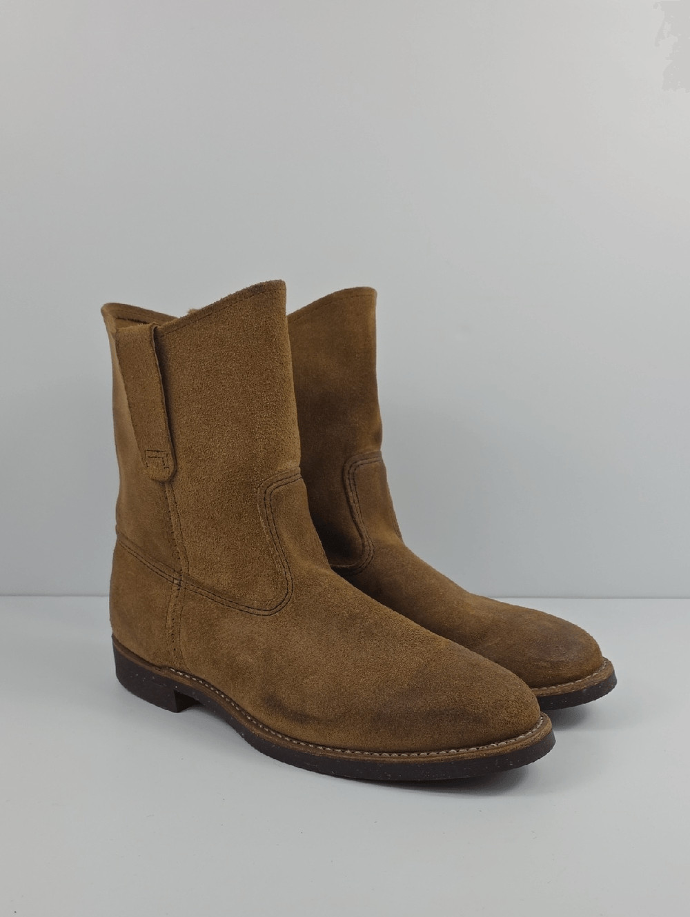 Rare Red Wing 8188 Pecos Suede Pull-On Boots Size 11.5 USA image 2