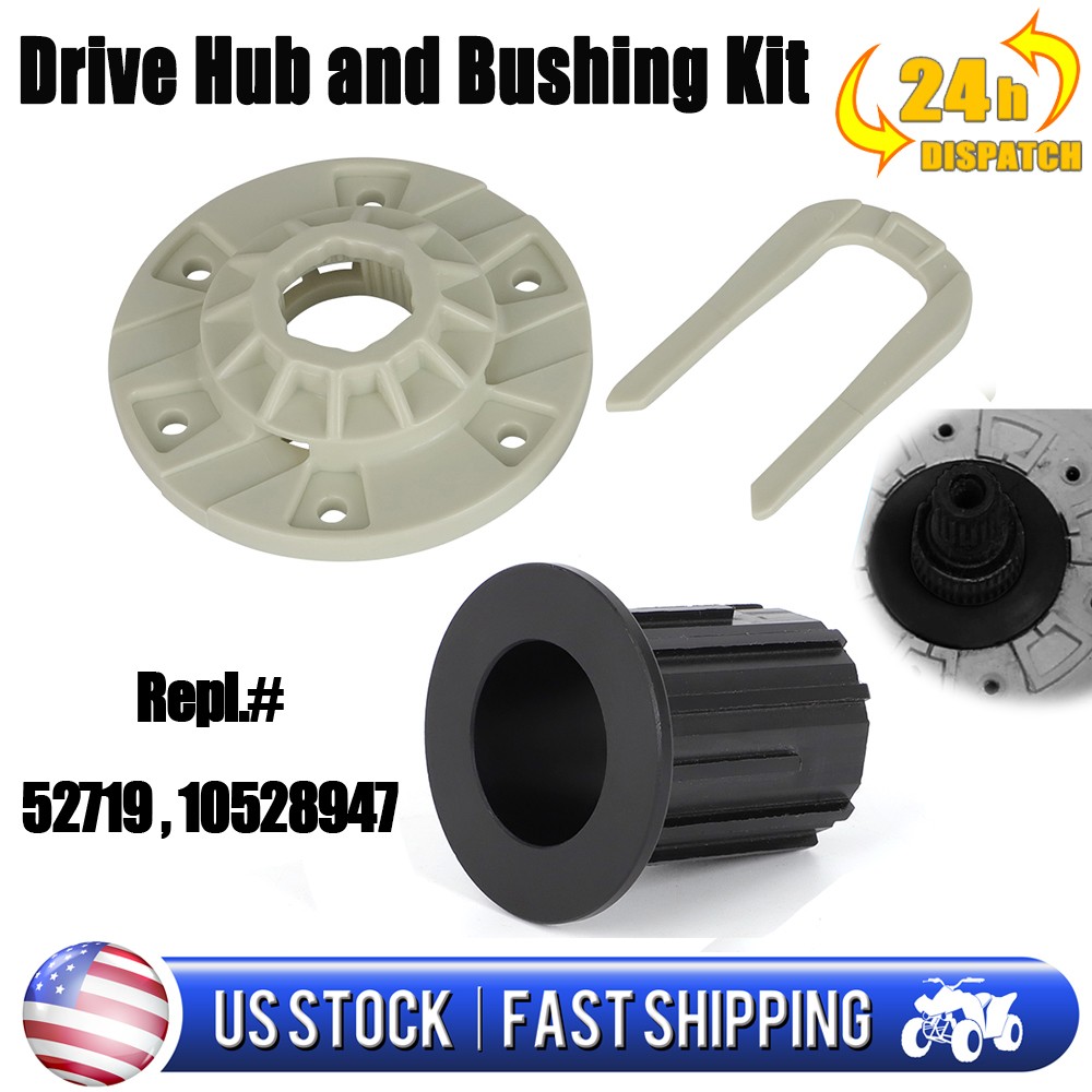 Washer Drive Hub & Bushing 52719 For Whirlpool Amana Maytag