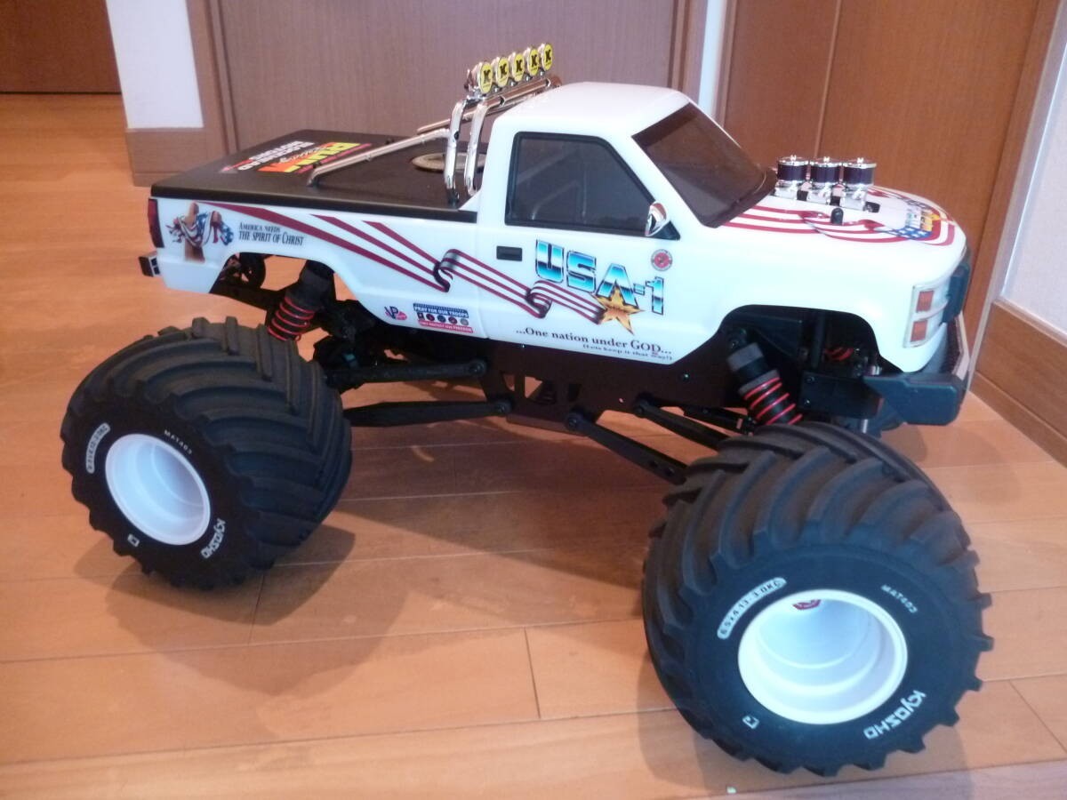 Kyosho 1/8 4WD Monster Truck USA-1 VE Readyset w/KT-231P+