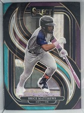 2025 Panini Select - Premier Level Brice Matthews #168 Tri-Color Prizm (RC)