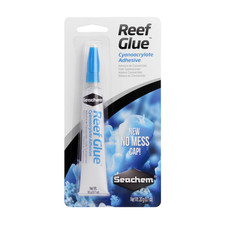 Seachem Reef Glue Marine Aquarium Coral Frag (Cyanoacrylate) 20g Gel Superglue