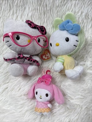 Sanrio Hello Kitty My Melody Plush Lot Easter Fashionista Ty Bullsitoy