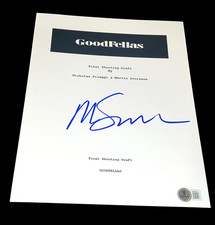 MARTIN SCORSESE SIGNED AUTOGRAPH MOVIE SCRIPT GOODFELLAS BECKETT BAS COA AUTO X7