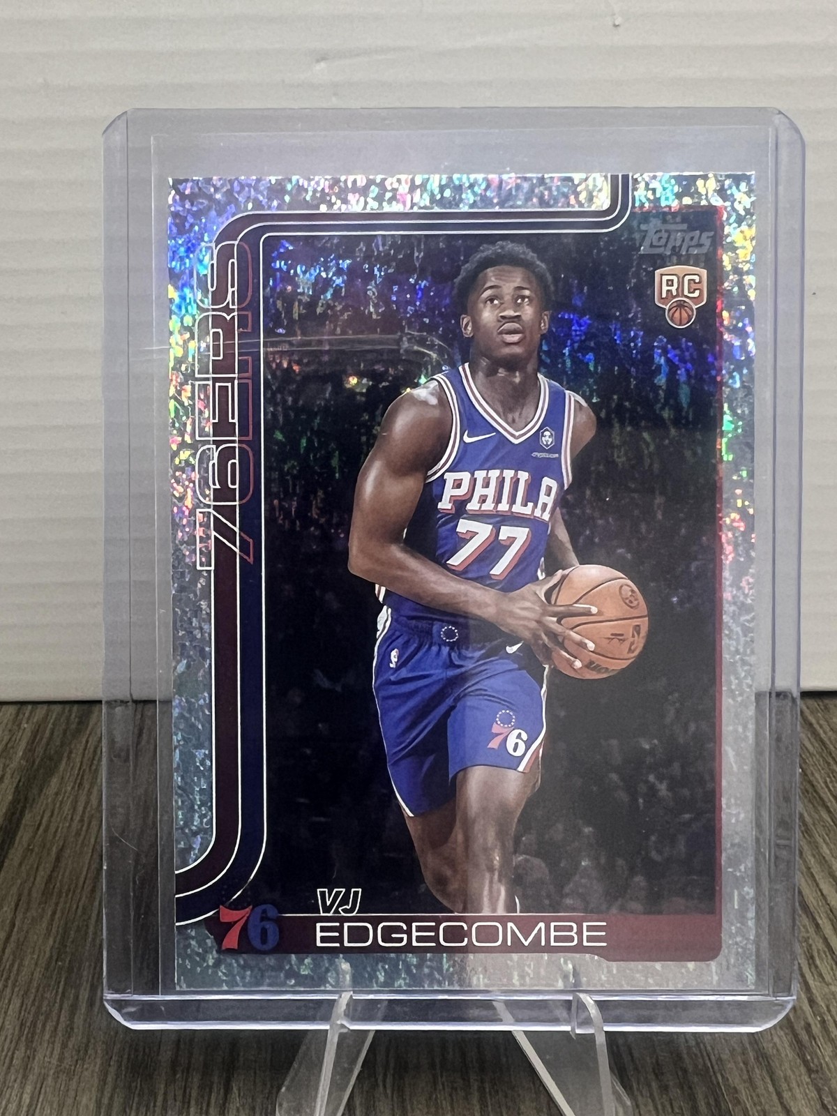 2025-26 Topps #203 VJ Edgecombe Holo Foil
