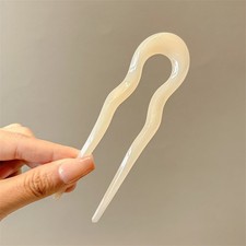 Women U Shaped Hairpin French Style Hair Pin Hair Stick Hair Fork Stick Pins NEW