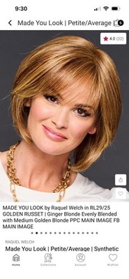 MADE YOU LOOK Wig by RAQUEL WELCH *ANY COLOR Hand-Tied, Lace Front +Mono Prt NEW