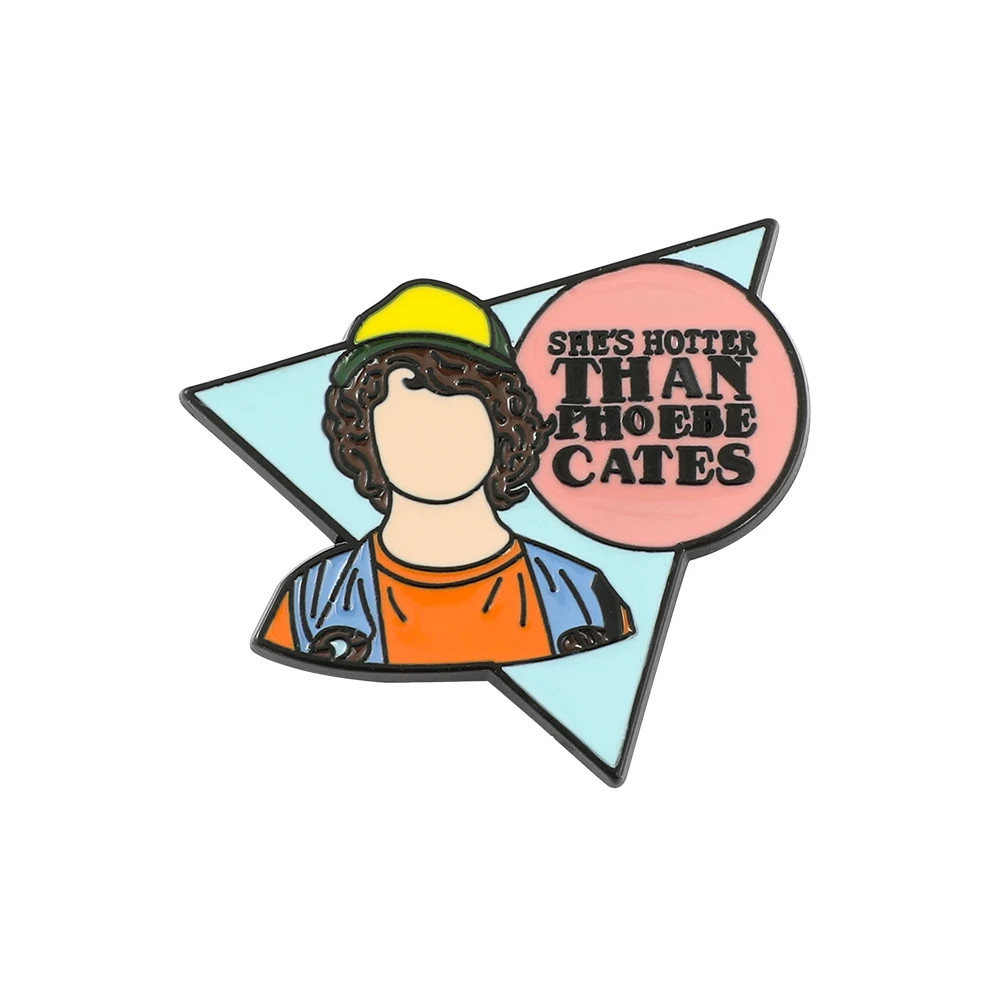 Stranger Things Metal Brooch Hellfire Character 0… - image 11