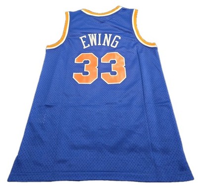 Patrick Ewing New York Knicks #33 Mitchell & Ness 1991-92 Blue