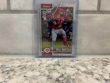 2026 Topps Baseball - Silver Crackle Board Foil - Will Banfield RC Reds # 247
