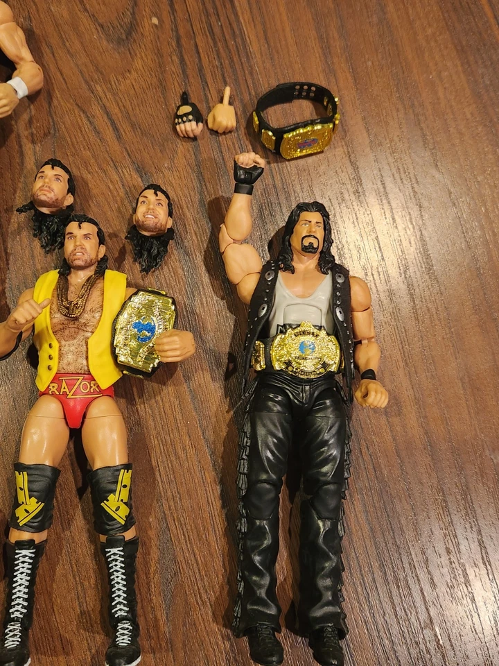 Navaja Mattel WWE The Kliq Triple H Diesel Kid Shawn Michaels Ramon HBK Nash Hall Foto 4 de 4