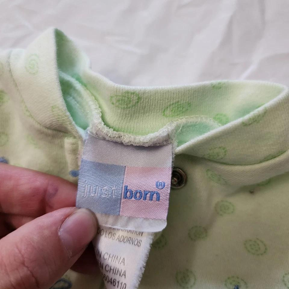 Jirafa recién nacida I Love Daddy dormir vintage retro años 2000 Y2K bebé 0-3 meses Foto 4 de 4