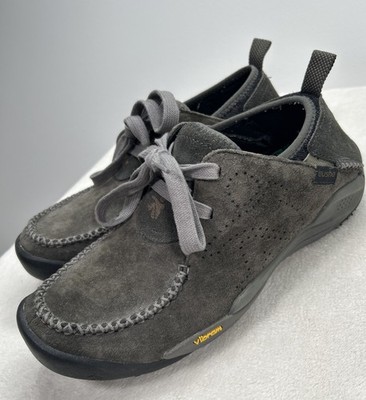 Cushe Baja Chill Men s Shoes Size 9 Suede Lace Up Gray Vibram