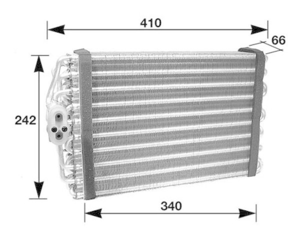 Mahle Verdampfer Klimaanlage Klimaverdampfer Behr Ae 46 000S-image