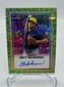 2025 Leaf Vivid Baseball Brett Wichrowski Dodgers Green Auto 1/8