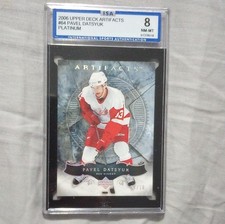Upper Deck Artifacts Pavel Datsyuk #52 Bronze /10 ISA 8 Detroit Red Wings