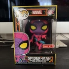 Funko Pop! Vinyl: Marvel - Spider-Man (Black Light) - Target (Exclusive)