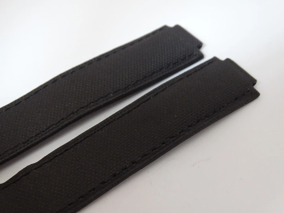 Correa de nailon Cartier Ballon Bleu negra 20 mm KD2JJAK0 genuina/original Foto 4 de 4