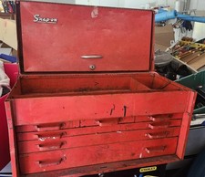 Vintage Snap-on Flip Top 6-drawer Tool Box Chest - Socket Snap On - Vtg Kra 