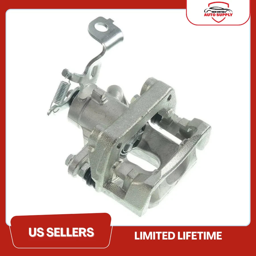 Pinza de freno trasera izquierda izquierda izquierda con soporte para Toyota Corolla 2009-2019 Matrix 09-14 Foto 3 de 4