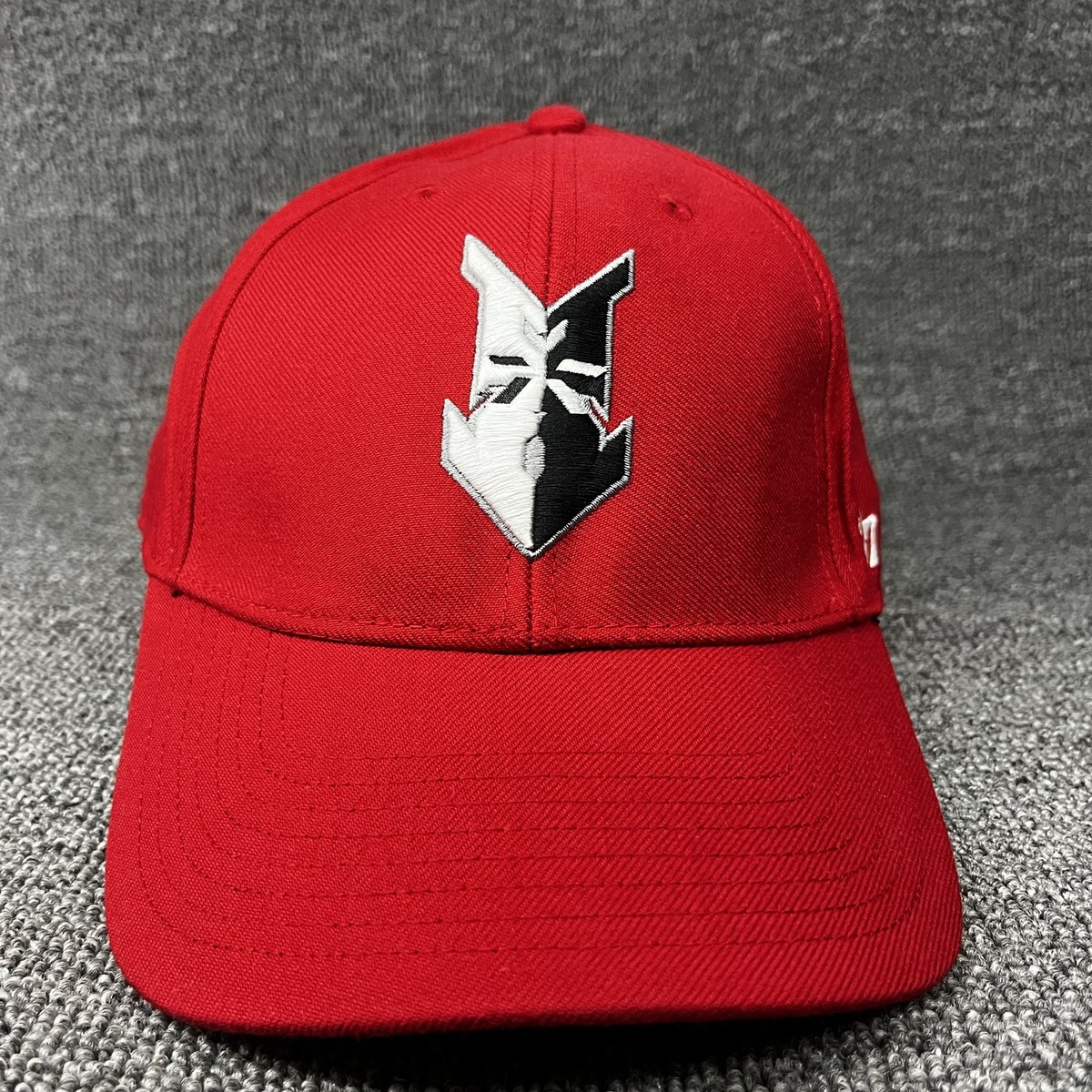 '47 Brand Red Snapback Cap with Unique Front Embroidery Adjustable