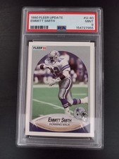1990 Fleer Update - Emmitt Smith #U-40 PSA and Junior Seau #u-102