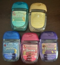 Bath  Body Works Disney Princess Pocketbac Hand Sanitizer 5 Piece Lot/Bundle
