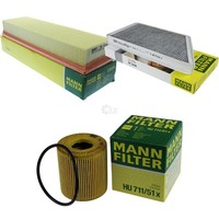 Mann Inspektionspaket Filterset FüR Peugeot 206 SchräGheck 1.4I 1.4 16V 206+