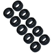 10 Stück Gummitülle Kabeldurchführung 9mm ...