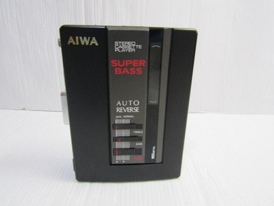 Aiwa HS-G34 Stereo Cassette Player Walkman Auto Reverse Super Bass