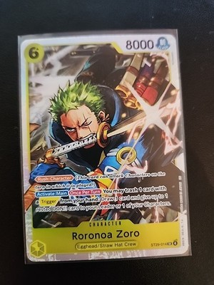 Roronoa Zoro ST29-014 Starter Deck 29: Egghead Foil
