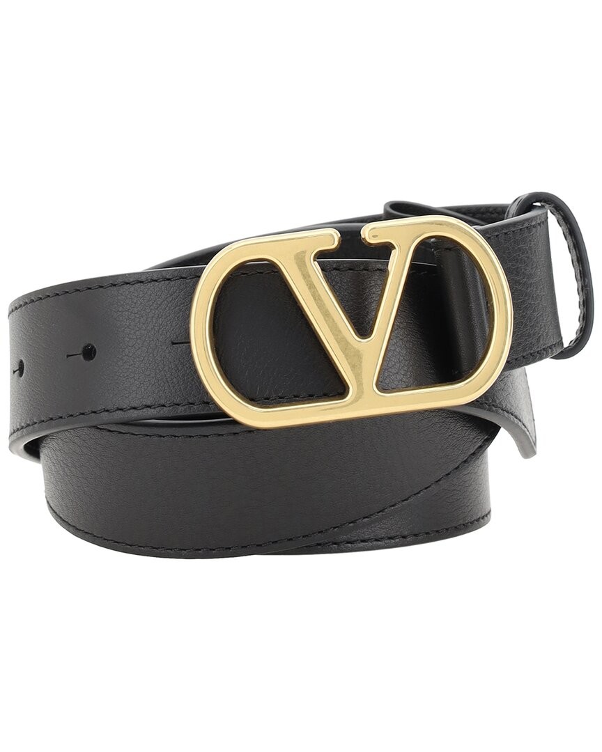 Valentino Vlogo Signature Leather Belt Women's thumbnail 2