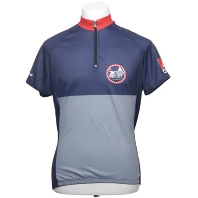 Gonso, Fahrradtrikot, Größe: L, Blau/Grau/Rot, Polyester, Print, Herren #UcL