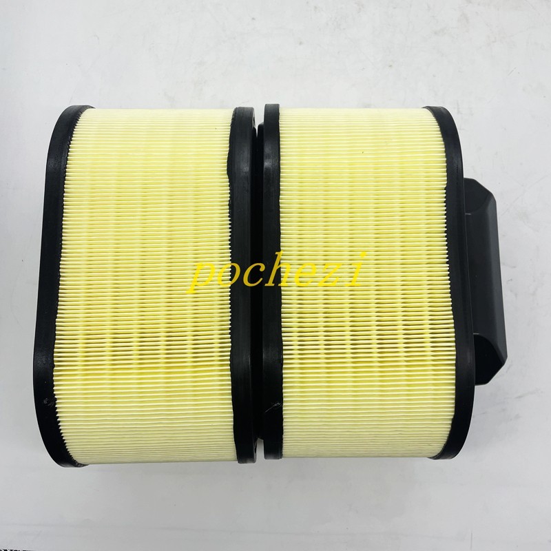 2pcs Engine Air Filter Fits for Maserati Ghibli Quattroporte Levante 670001545