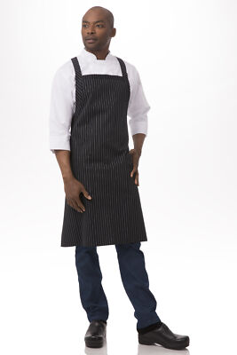 Chef Works Unisex Cross-Back Bib Apron (F35)