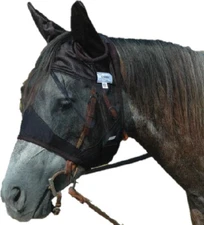 Cashel Quiet Ride Fly Mask - Standard With Ears- Horse