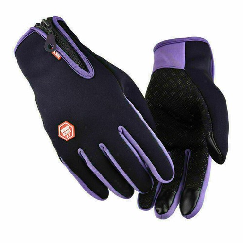 Winter Gloves Women Men Thermo Warm Windproof Bike Touchscreen Waterproof Gloves - Picture 12 of 15