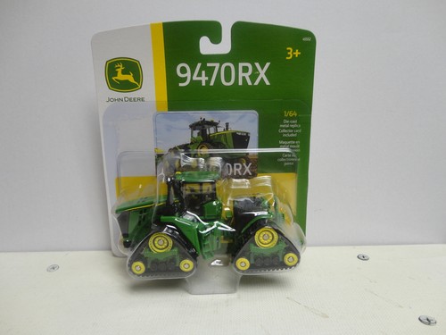 Tractor Ertl John Deere 9470RX JD verde escala 1:64 TRAX - Imagen 3 de 4