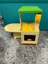 Vintage Little Tikes Party Kitchen, Table And 4 Chairs, Cozy Coup And Slide