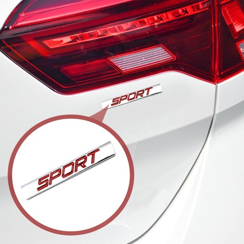 3D SPORT Logo Metal Sticker Emblem Badge Auto Car Trunk Fender Decal Accessories - Imagen 7 de 14