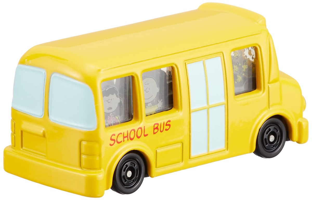 TAKARA TOMY Tomica Dream Tomica No.154 Snoopy School Bus